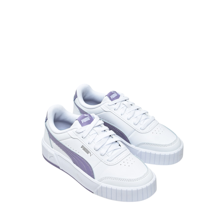 Sneakersy damskie Puma 403746-07 Biało-Fioletowe
