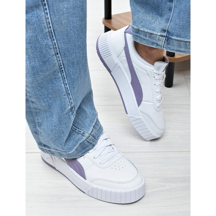 Sneakersy damskie Puma 403746-07 Biało-Fioletowe