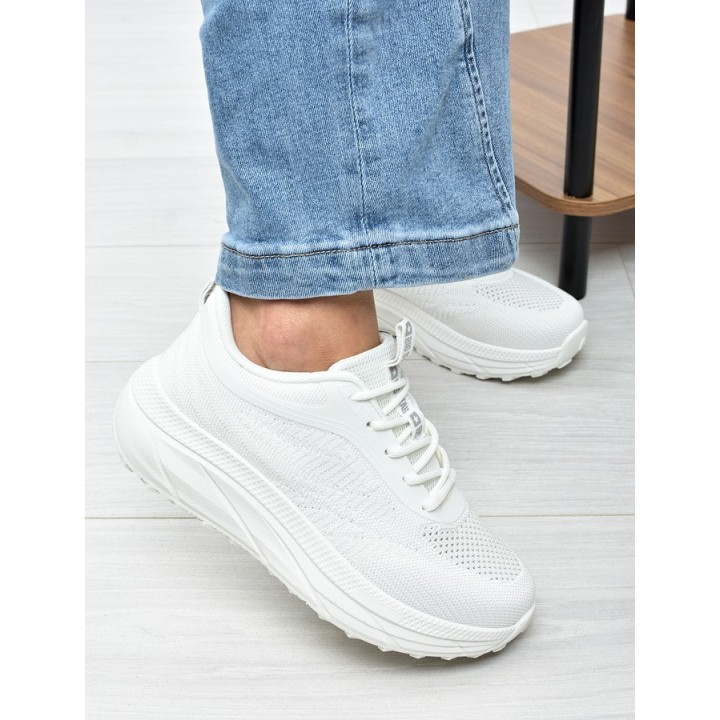 Sneakersy damskie Big Star TT274341 Białe