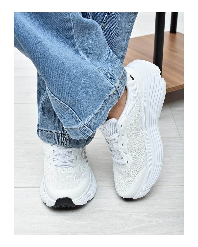 Sneakersy damskie Skechers 129470 Białe