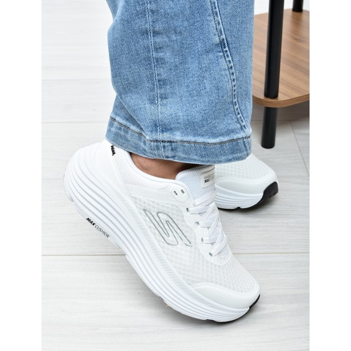 Sneakersy damskie Skechers 129470 Białe