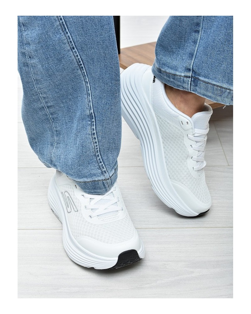Sneakersy damskie Skechers 129470 Białe