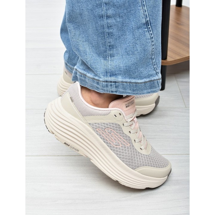 Sneakersy damskie Skechers 129470 Beż