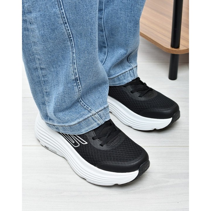 Sneakersy damskie Skechers 129470 Czarne