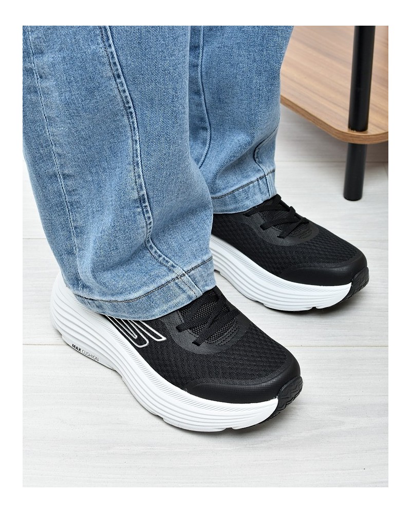 Sneakersy damskie Skechers 129470 Czarne