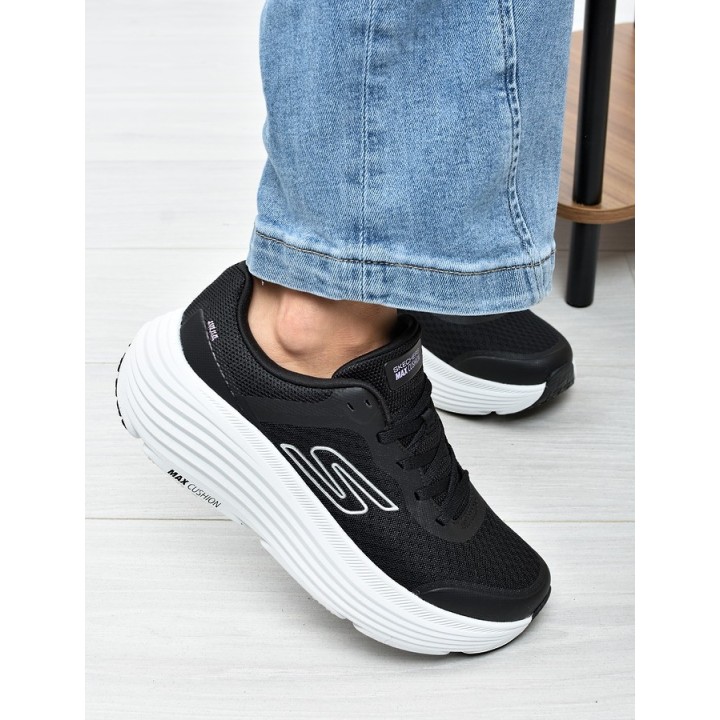 Sneakersy damskie Skechers 129470 Czarne