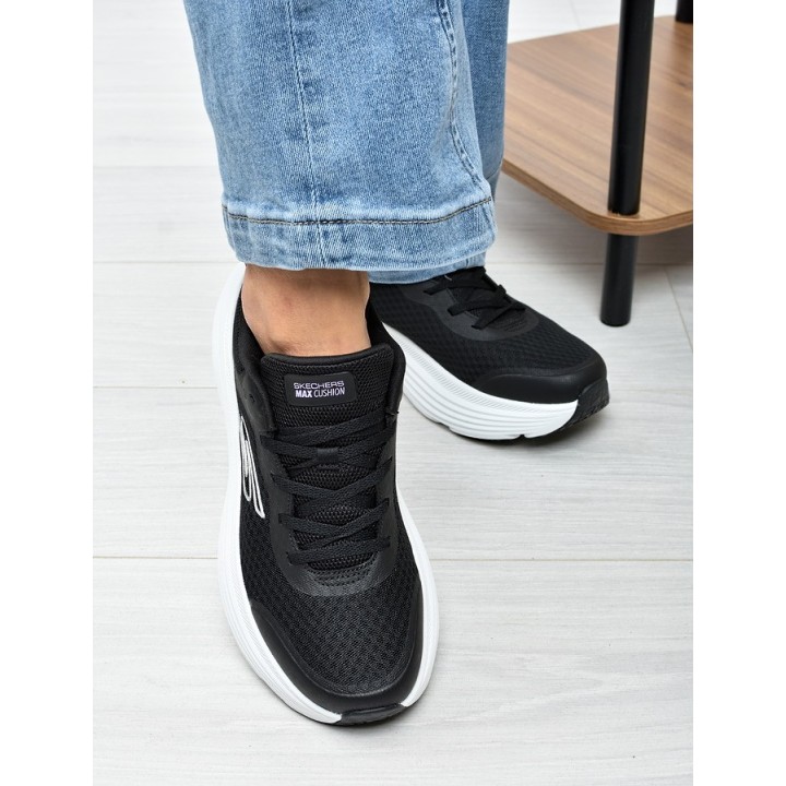 Sneakersy damskie Skechers 129470 Czarne