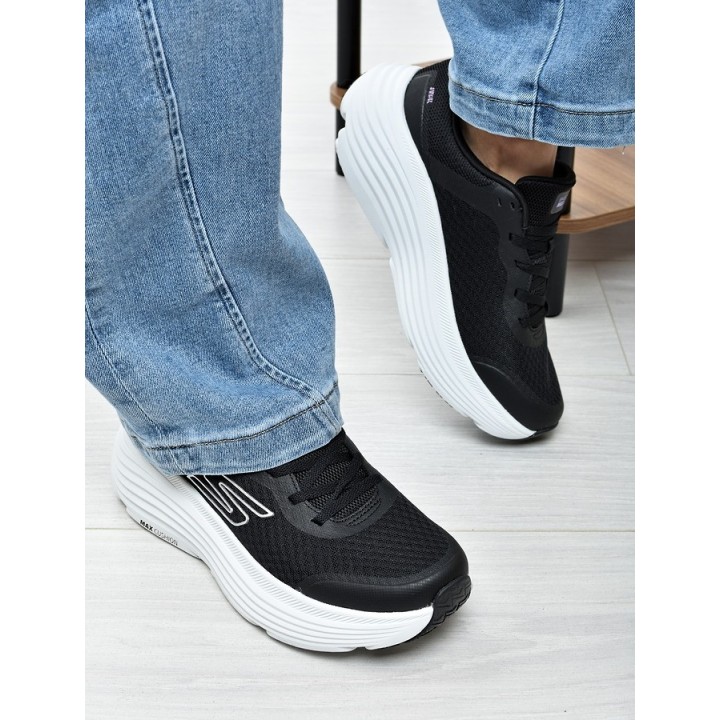 Sneakersy damskie Skechers 129470 Czarne