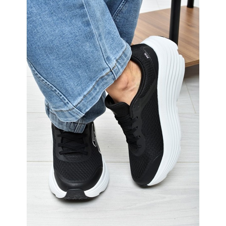 Sneakersy damskie Skechers 129470 Czarne