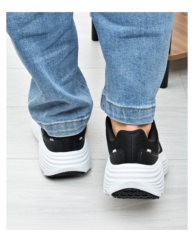 Sneakersy damskie Skechers 129470 Czarne