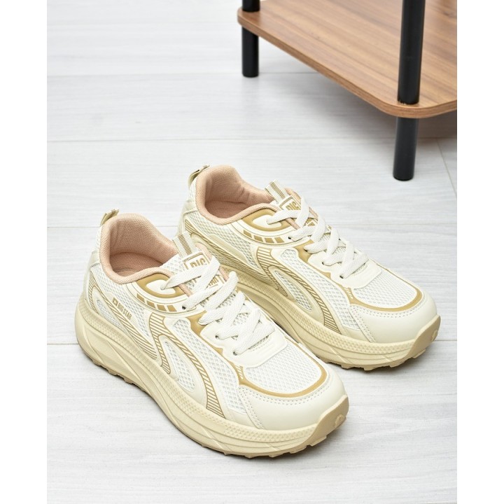 Sneakersy damskie Big Star TT274326 Beż