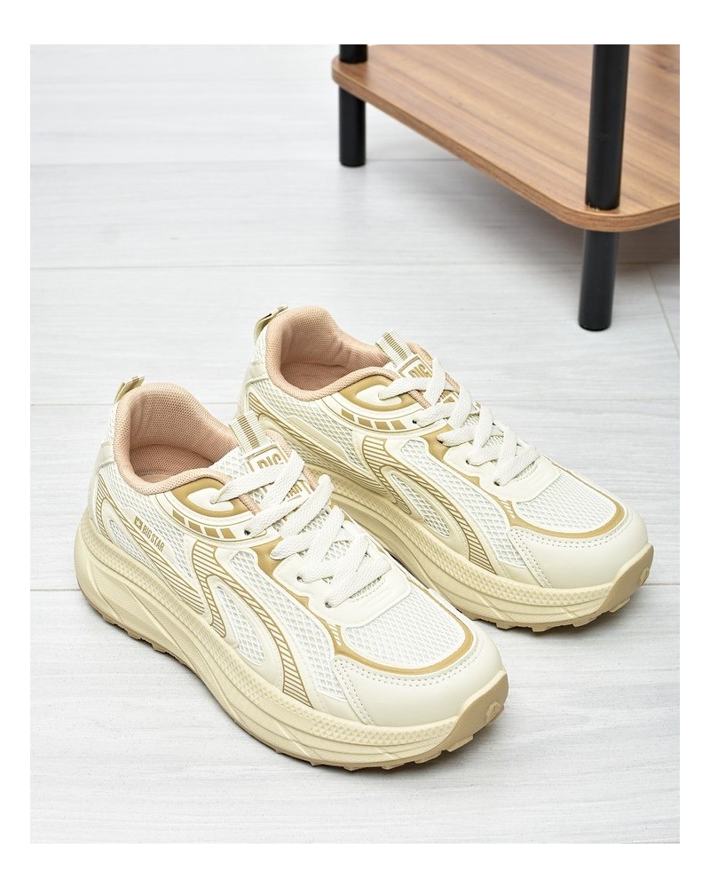 Sneakersy damskie Big Star TT274326 Beż