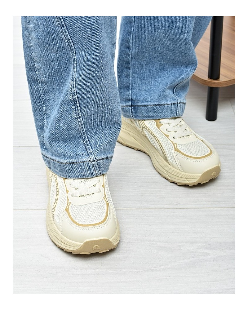 Sneakersy damskie Big Star TT274326 Beż