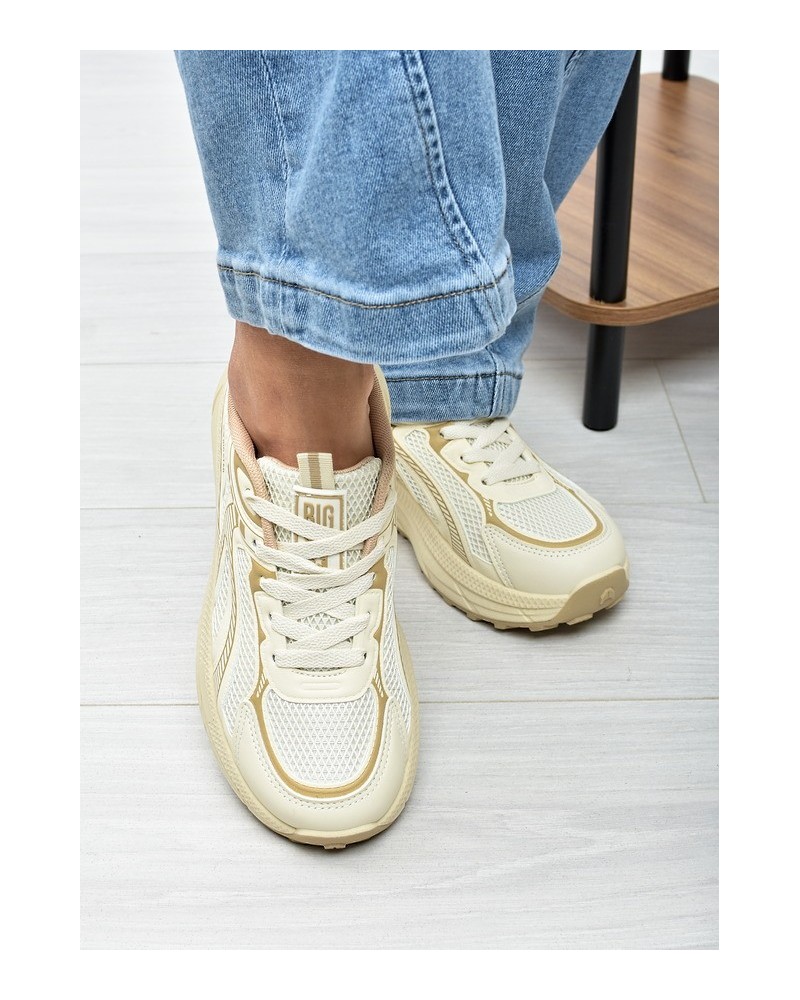 Sneakersy damskie Big Star TT274326 Beż
