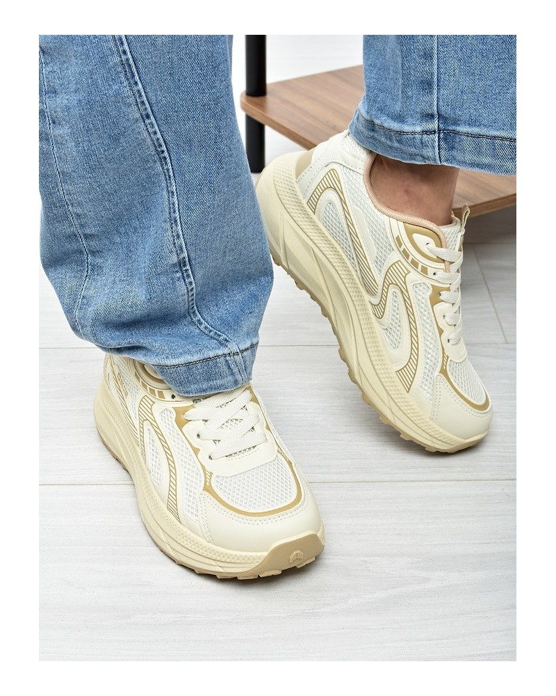 Sneakersy damskie Big Star TT274326 Beż