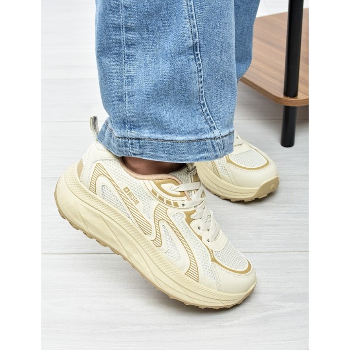 Sneakersy damskie Big Star TT274326 Beż