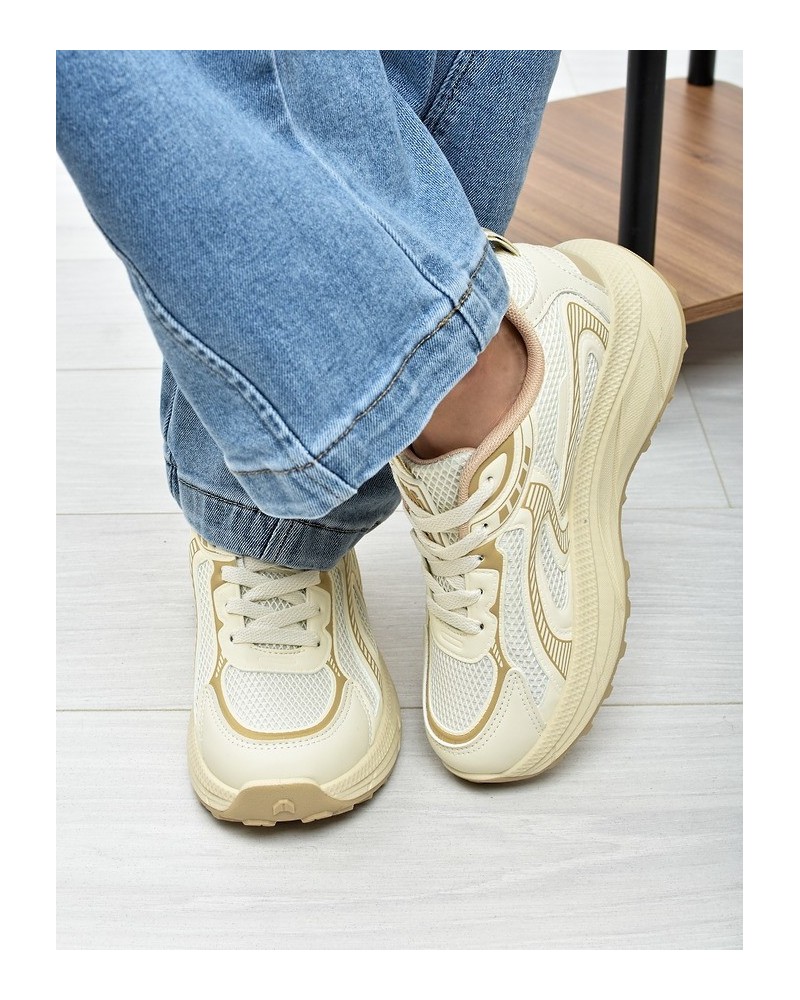 Sneakersy damskie Big Star TT274326 Beż
