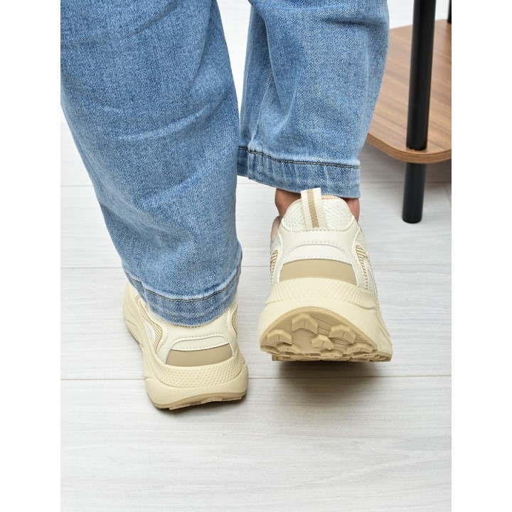 Sneakersy damskie Big Star TT274326 Beż