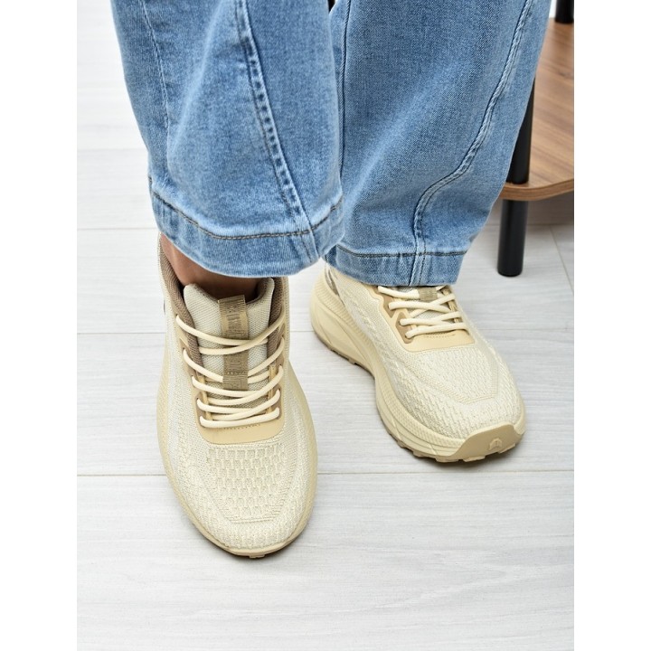 Sneakersy damskie Big Star TT274318 Beż