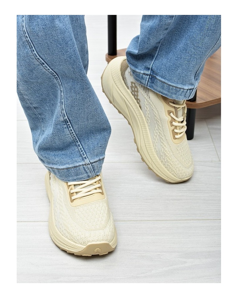 Sneakersy damskie Big Star TT274318 Beż