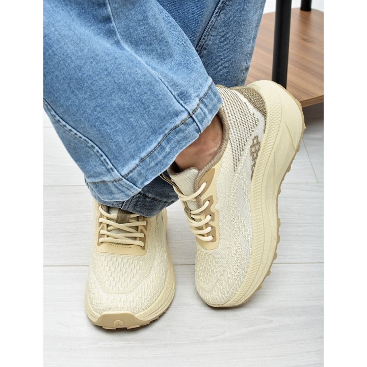 Sneakersy damskie Big Star TT274318 Beż