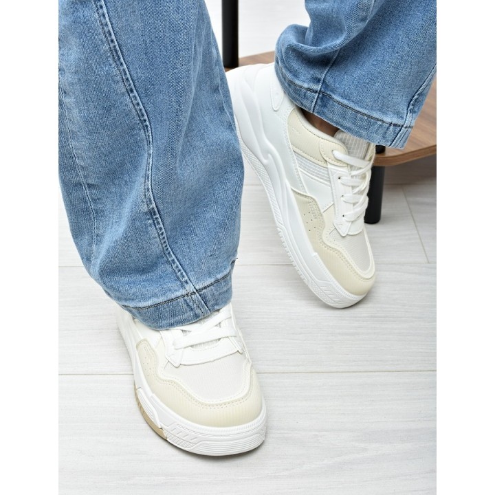 Sneakersy damskie Big Star OO274A155 Białe