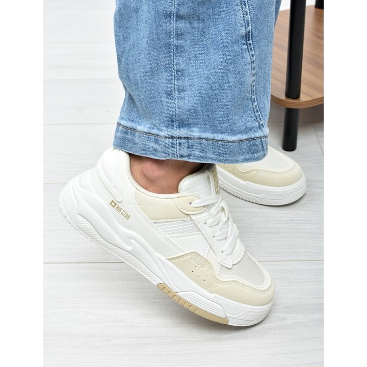 Sneakersy damskie Big Star OO274A155 Białe