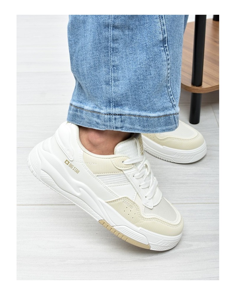Sneakersy damskie Big Star OO274A155 Białe