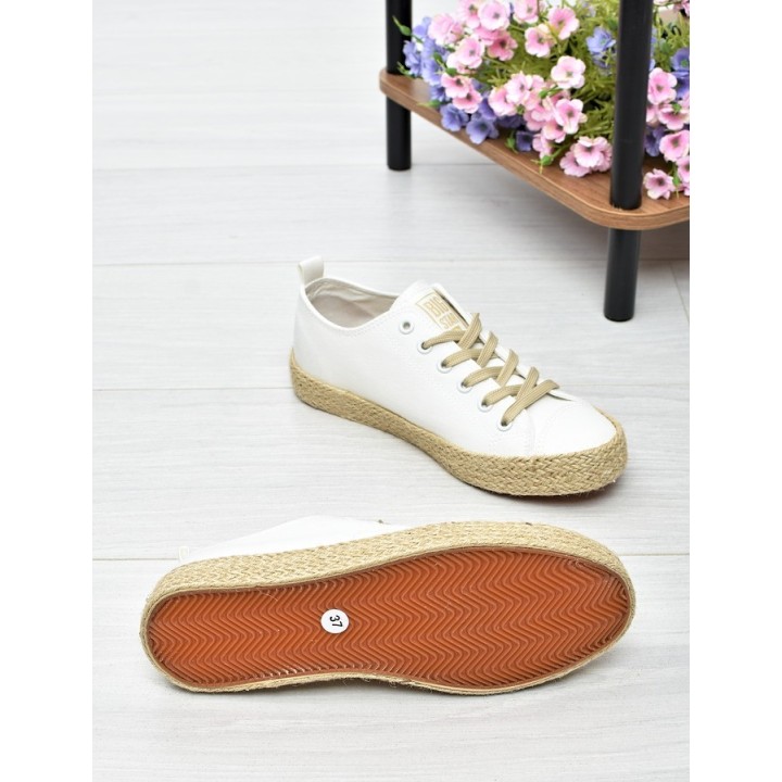 Trampki damskie Big Star TT274097 Białe