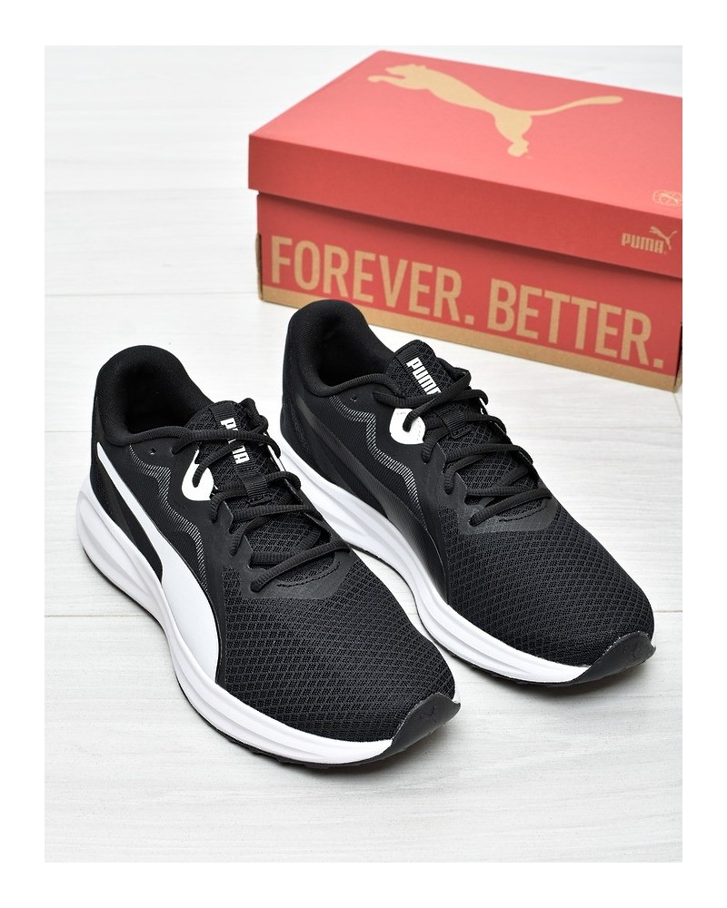 Obuwie męskie Puma 37798101 Czarno-Białe