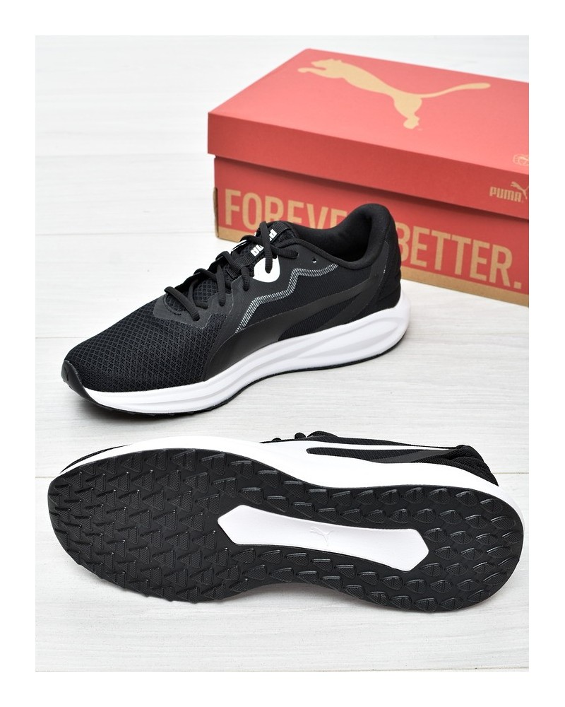Obuwie męskie Puma 37798101 Czarno-Białe