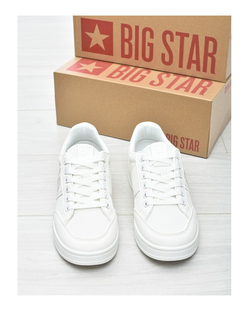 Obuwie męskie Big Star TT174308 Białe