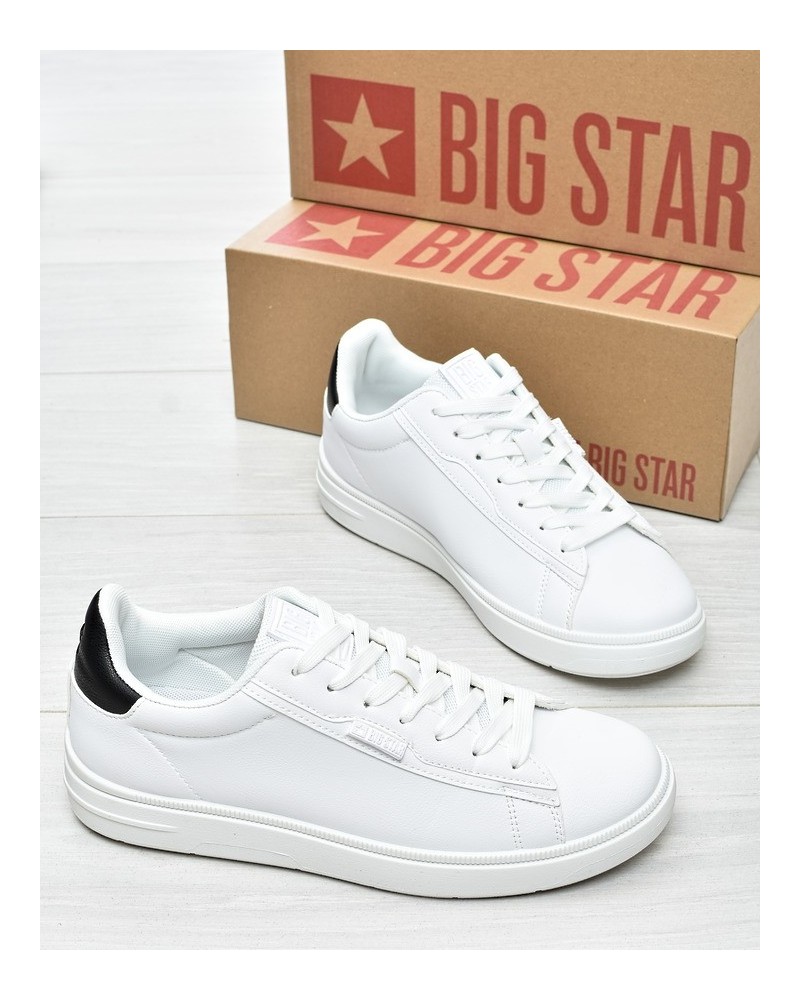 Obuwie męskie Big Star TT174331 Białe