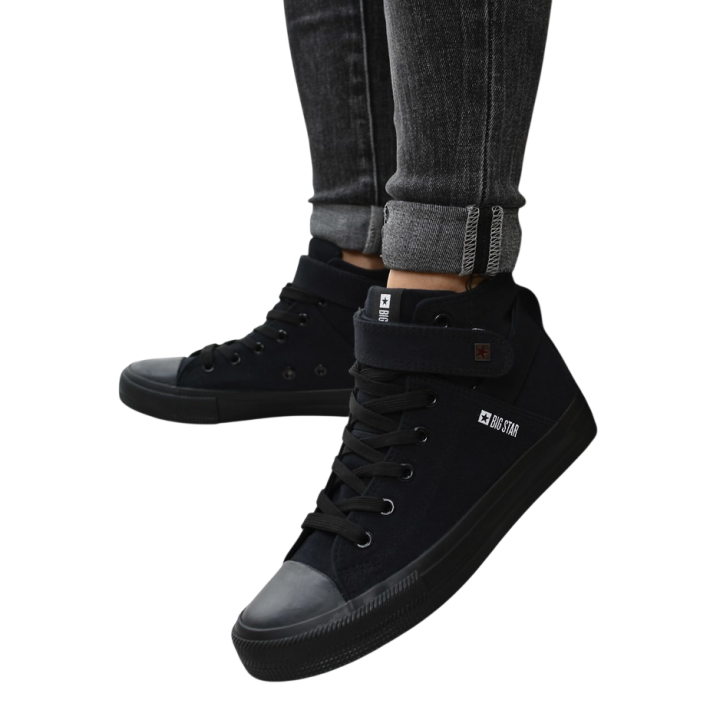 Trampki damskie Big Star FF274578 Czarne