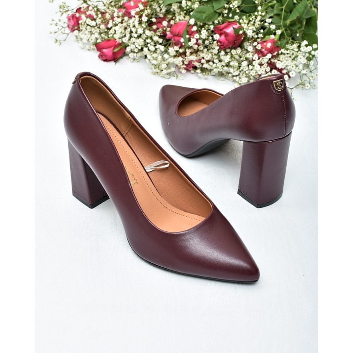 Obuwie damskie Sergio Leone PB216 Bordo