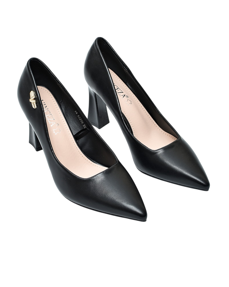 Czółenka damskie Vinceza 62276 Czarne