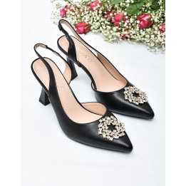 Czółenka damskie Vinceza 62277 Czarne