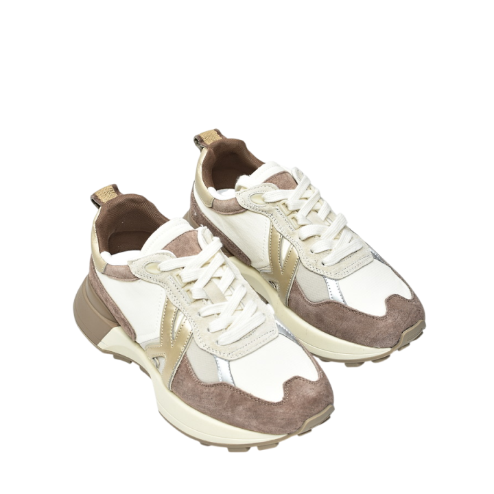 Sneakersy damskie Kobbo 66954 Beż