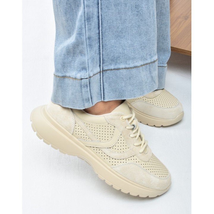 Sneakersy damskie Vinceza 41507 Beż