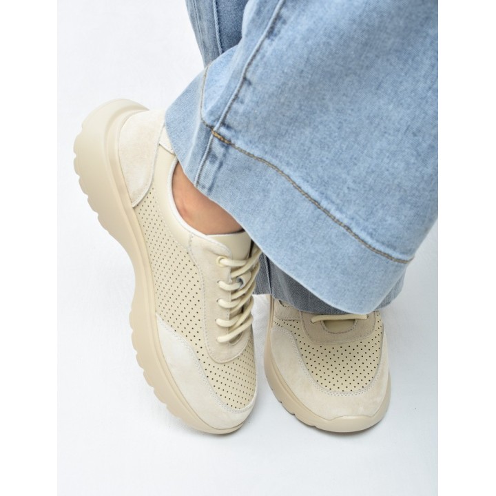 Sneakersy damskie Vinceza 41507 Beż