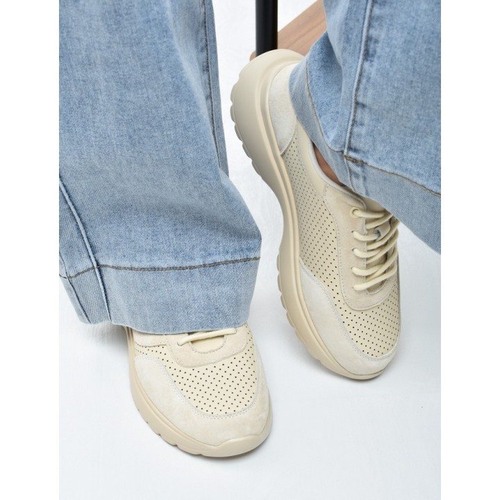 Sneakersy damskie Vinceza 41507 Beż