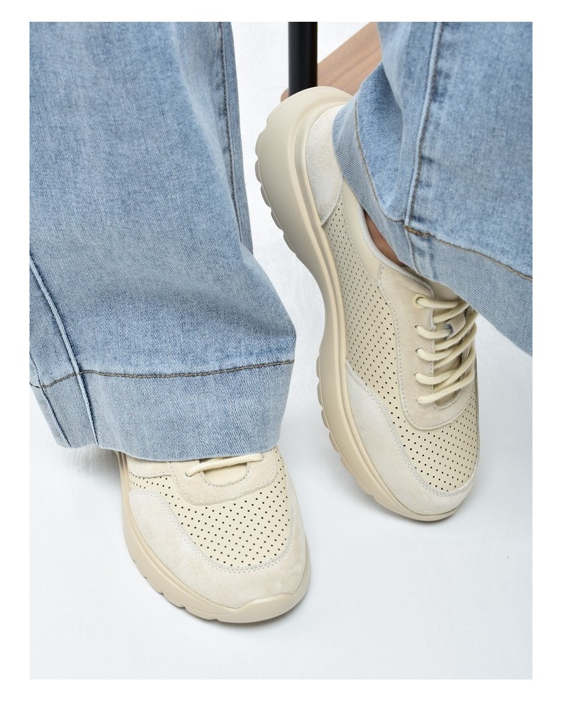 Sneakersy damskie Vinceza 41507 Beż
