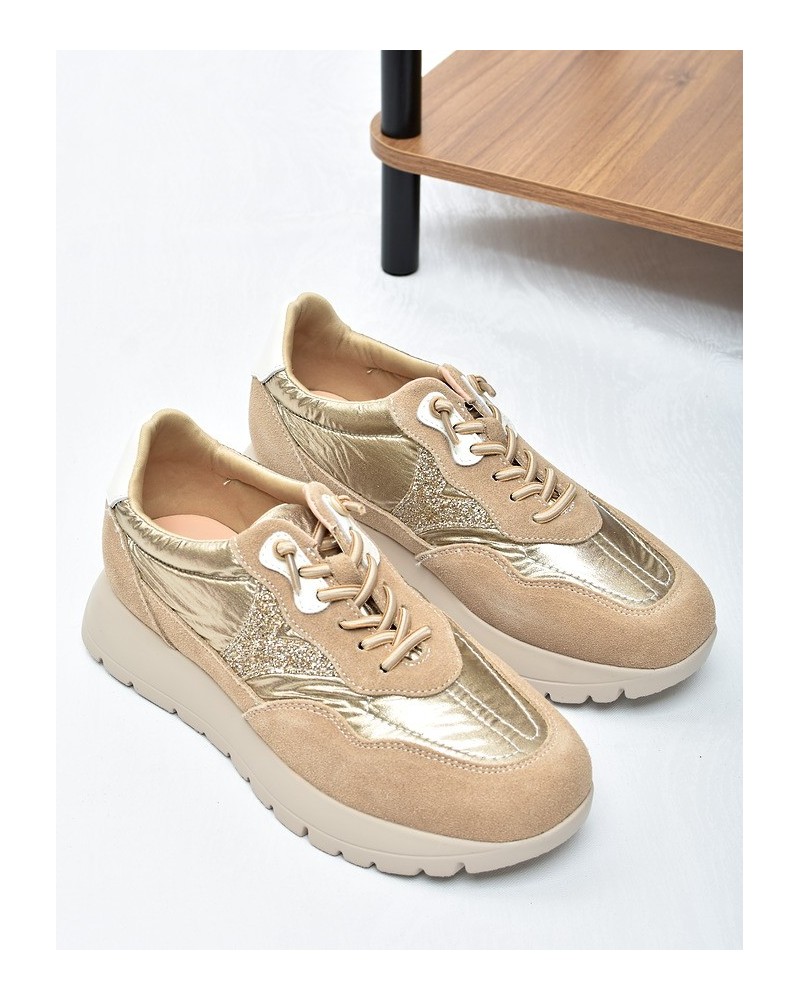 Sneakersy damskie Vinceza 18115 Beż
