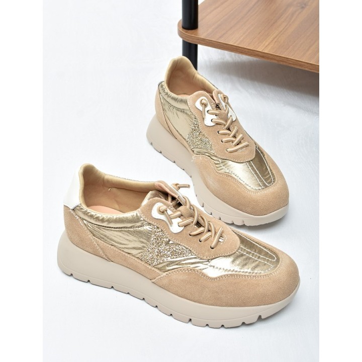 Sneakersy damskie Vinceza 18115 Beż