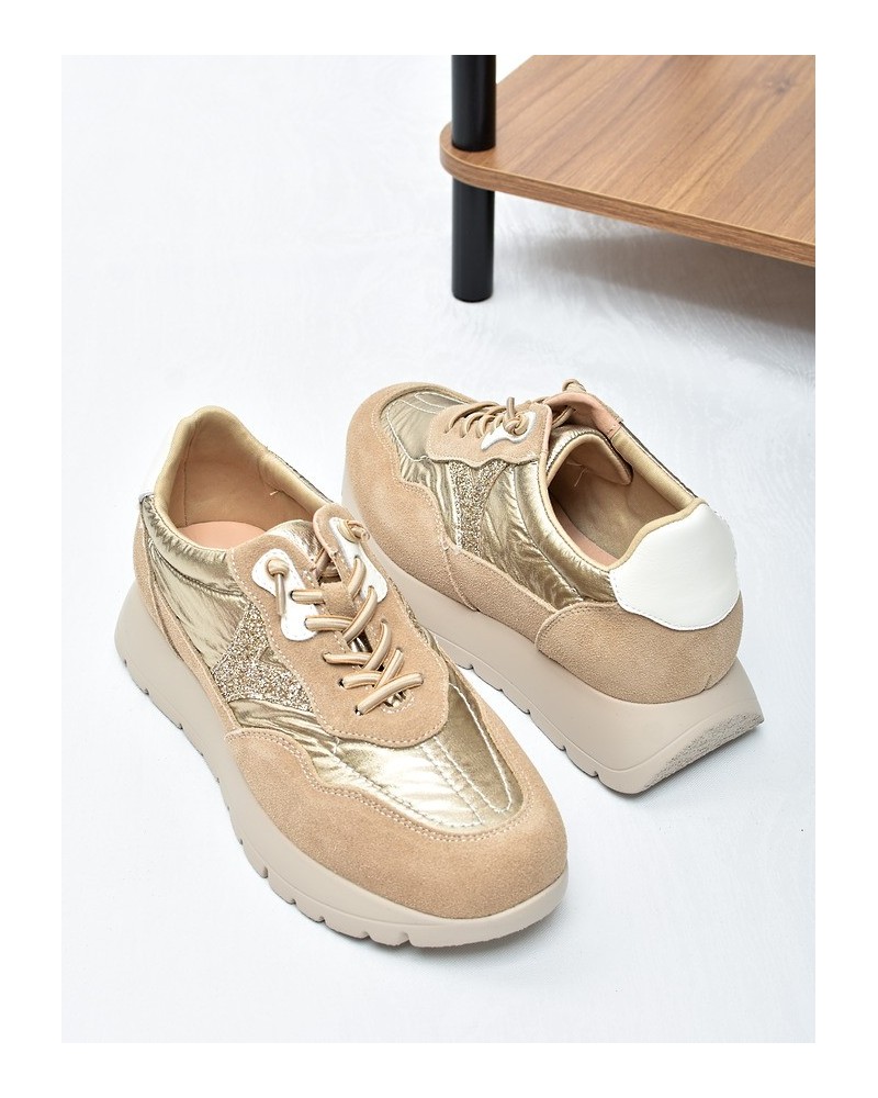 Sneakersy damskie Vinceza 18115 Beż
