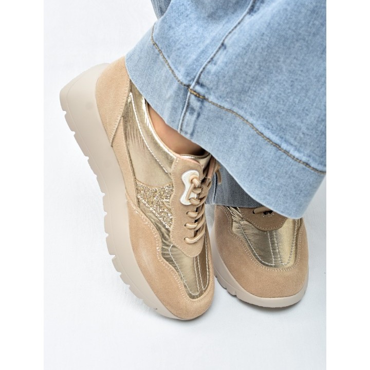 Sneakersy damskie Vinceza 18115 Beż