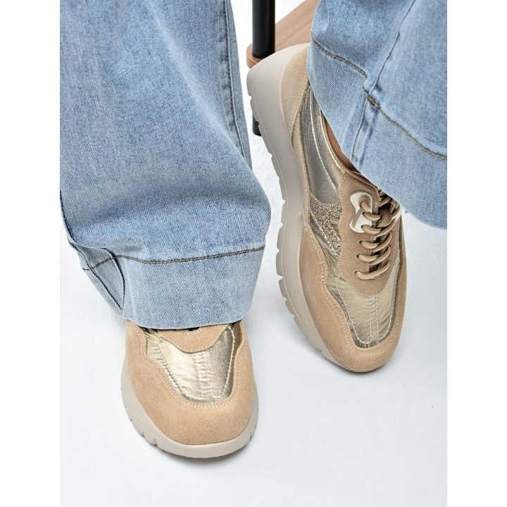 Sneakersy damskie Vinceza 18115 Beż