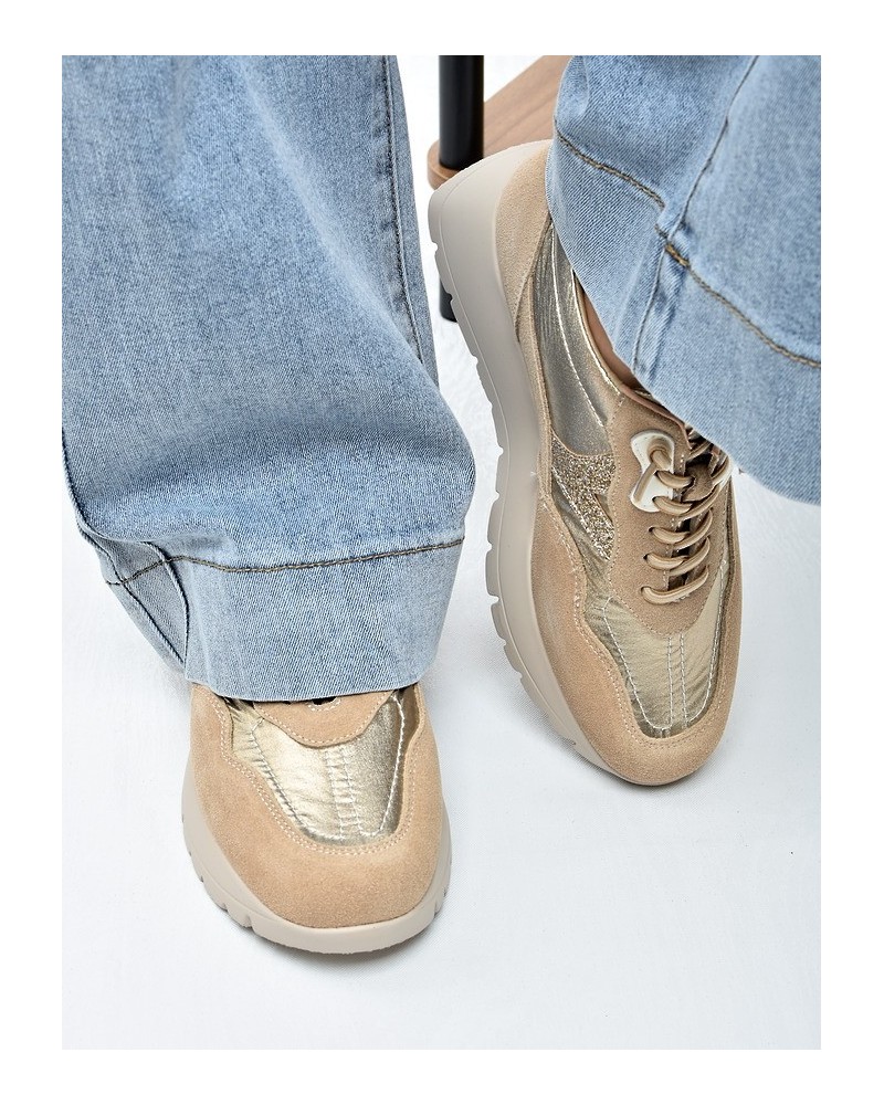 Sneakersy damskie Vinceza 18115 Beż