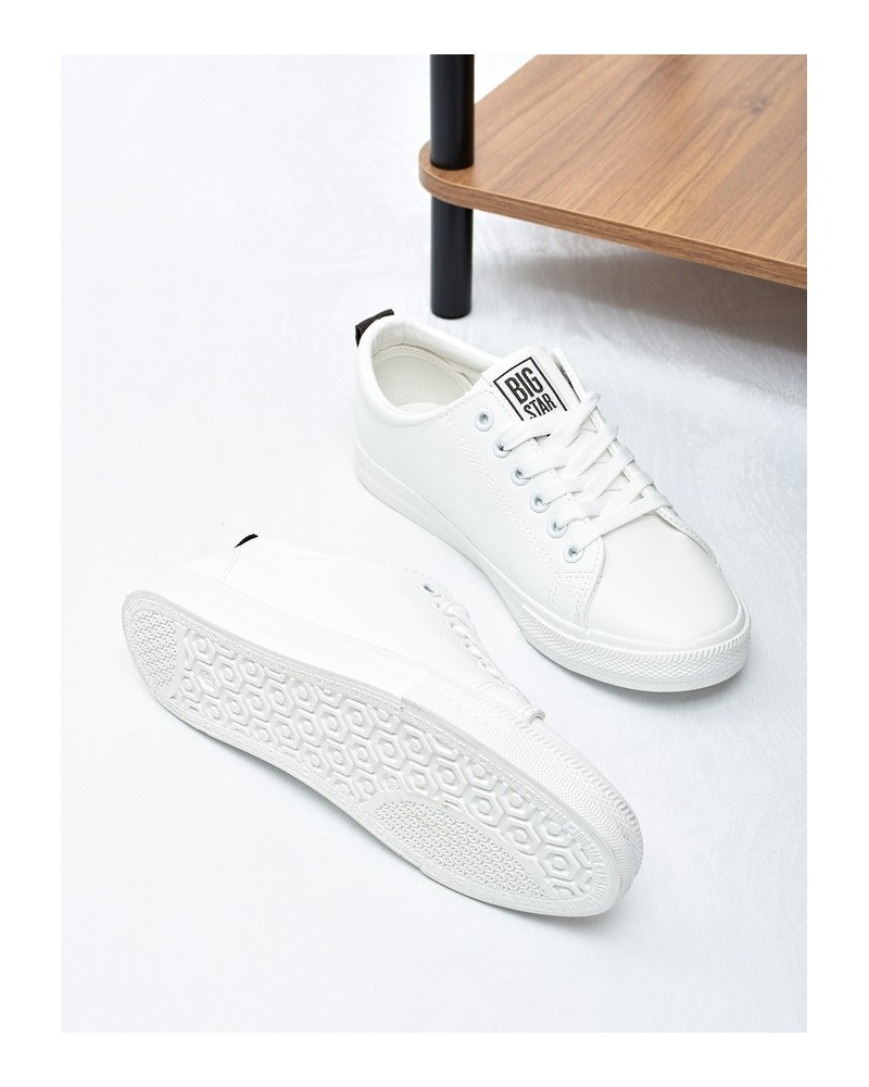 Trampki damskie Big Star TT274960 Białe