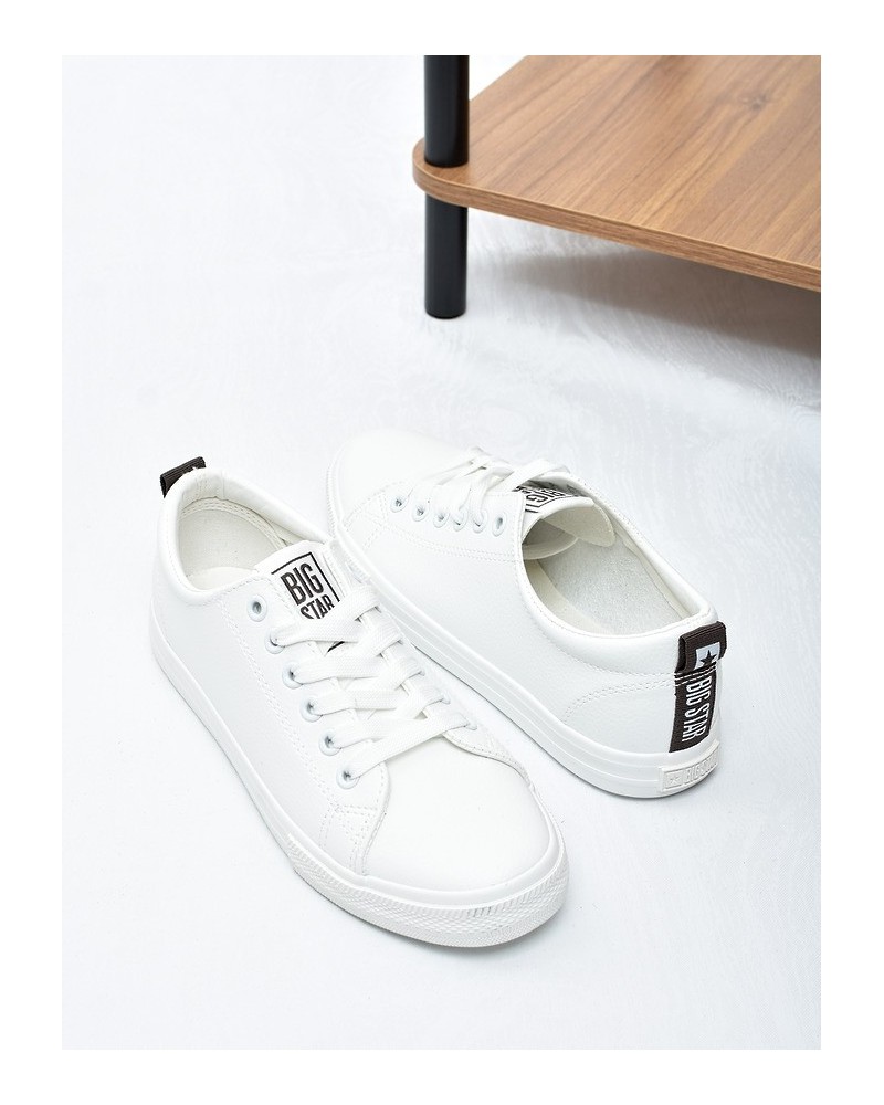 Trampki damskie Big Star TT274960 Białe